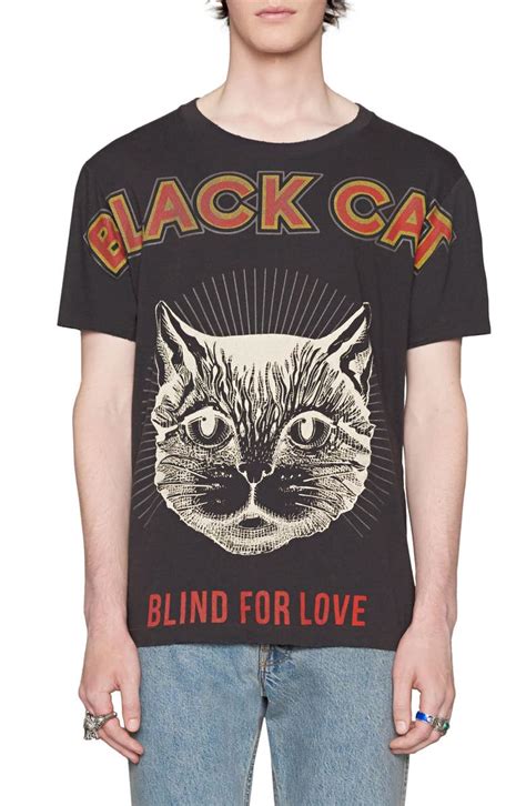 gucci black cat t-shirt price in india